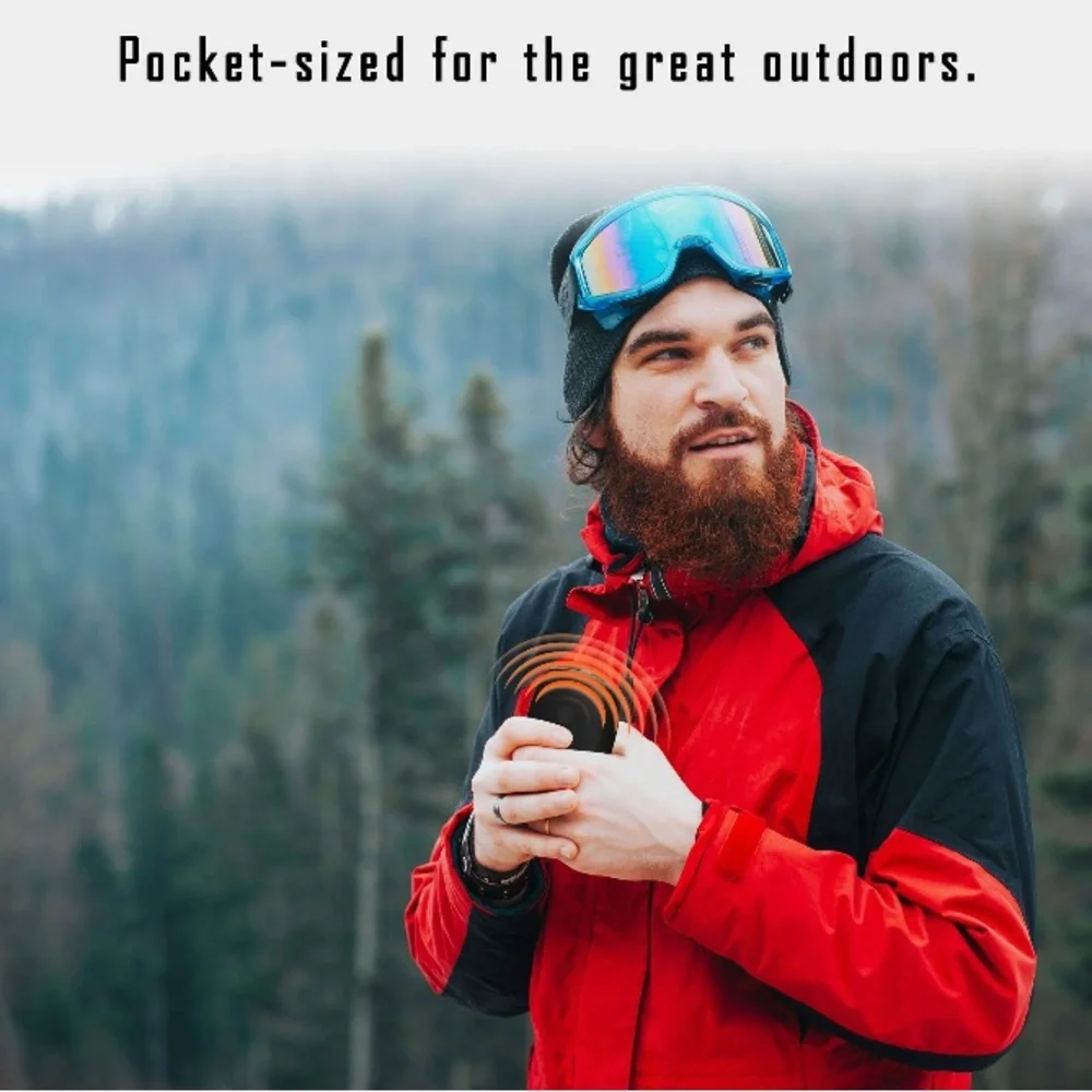 Pocket Juice Hybrid Heat, Rechargeable Pocket Hand Warmer and 5200mAh USB Power